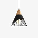 Natural Wood Pendant Lamp Cage Design – Rylia