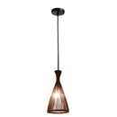 Indoor Conical Bamboo Pendant Light – Zenobo
